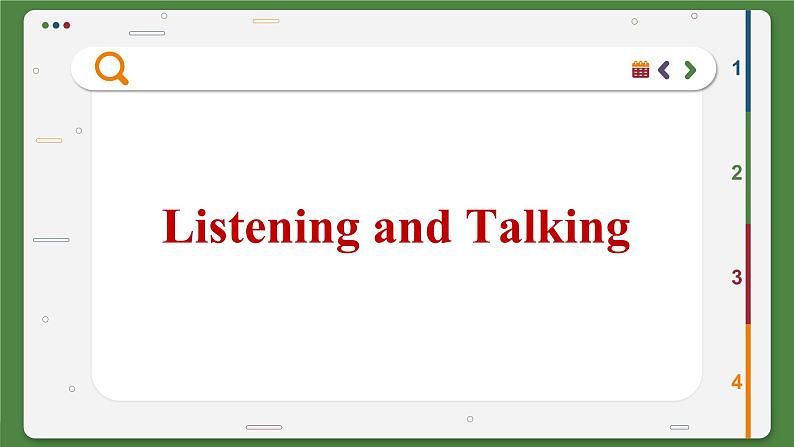 高中RJ英语必修第三册 Unit 2 ④Listening and Talking P19  PPT课件第2页