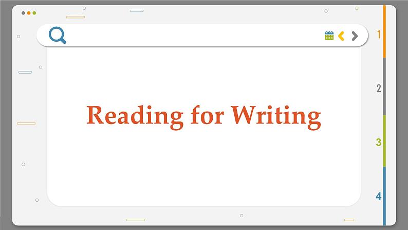 高中RJ英语必修第三册 Unit 4 ⑤Reading for Writing  PPT课件02