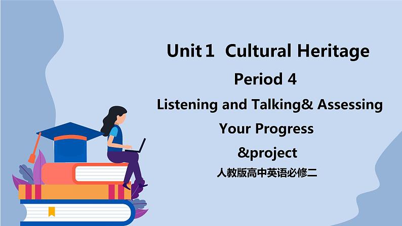 高中英语新人教必修二Unit 1 period 5 Listening andTalking&AYP&Project 课件01