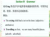 北师大版高中英语必修第三册 Unit 8  Section Ⅳ　Grammar  PPT课件