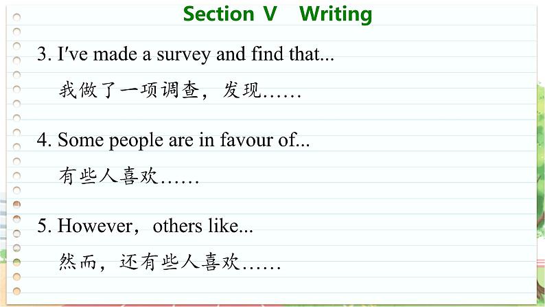 高中BSD英语必修第三册 Unit 8  Section Ⅴ　Writing  PPT课件07