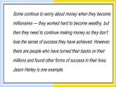 北師大版高中英語(yǔ)選擇性必修第一冊(cè) Unit 2 sectionⅡ  Lesson 1 MONEY VS SUCCESS PPT課件