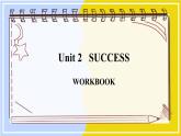 北師大版高中英語選擇性必修第一冊 Unit 2 Unit2 WORKBOOK PPT課件