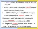 北師大版高中英語選擇性必修第一冊 Unit 2 Unit2 WORKBOOK PPT課件
