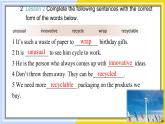 高中BSD英语选择性必修第一册 Unit 3 Unit3  WORKBOOK PPT课件