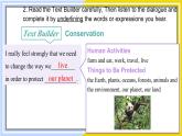 高中BSD英语选择性必修第一册 Unit 3 sectionⅠ  Topic Talk PPT课件