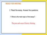 高中BSD英语选择性必修第一册 Unit 3 sectionⅤ  WRITING WORKSHOP & VIEWING WORKSHOP PPT课件