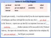 高中BSD英语选择性必修第三册 Unit 7 SectionⅥ  Check Your Progress  PPT课件