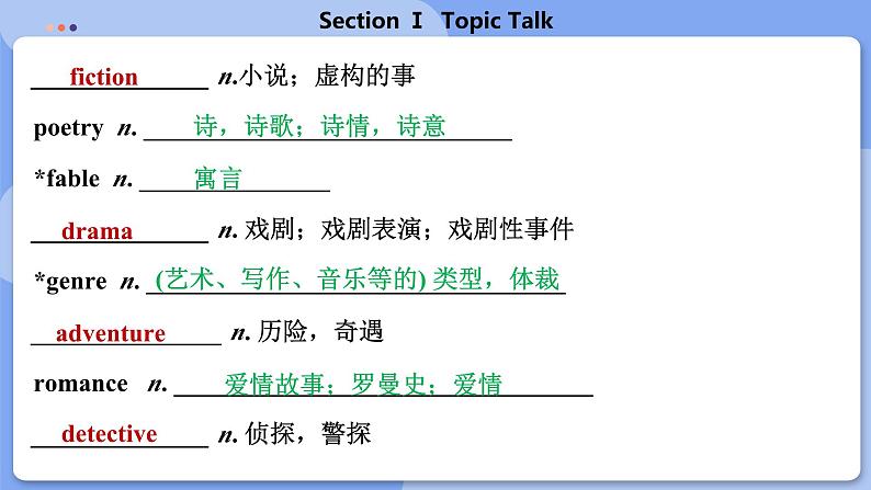 高中BSD英语选择性必修第三册 Unit 8 SectionⅠ  Topic Talk  PPT课件第4页