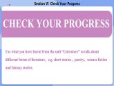 高中BSD英語選擇性必修第三冊(cè) Unit 8 SectionⅥ  Check Your Progress  PPT課件