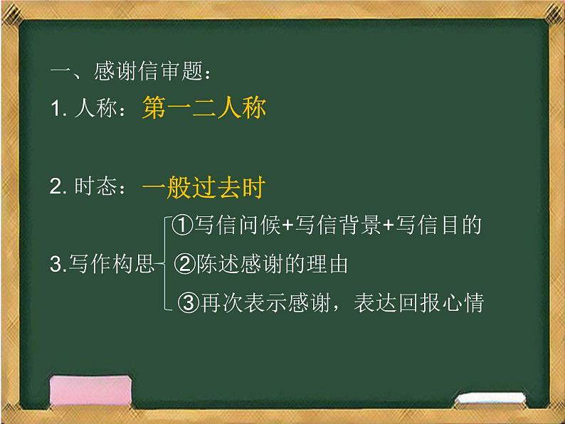 感谢信专题 课件 2025届高考英语一轮复习第4页