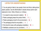 高中BSD英语选择性必修第一册 Unit 3 sectionⅢ  Lesson 2 WAR ON PLASTIC PACKETS PPT课件