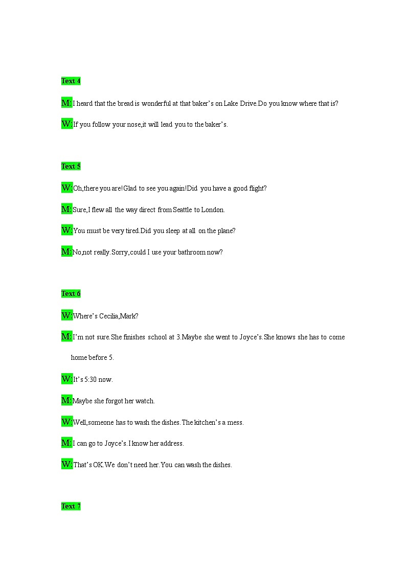 备考2024新高考英语听力 18(音频+试题+答案+文本)02