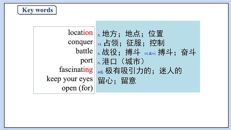 高中英语新人教必修二Unit4 The History and Traditions period 2 Reading and Thinking课件04