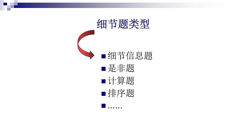 2024届高考英语二轮复习阅读细节题解析课件第4页