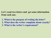 2025届高考英语应用文写作 投诉信 课件