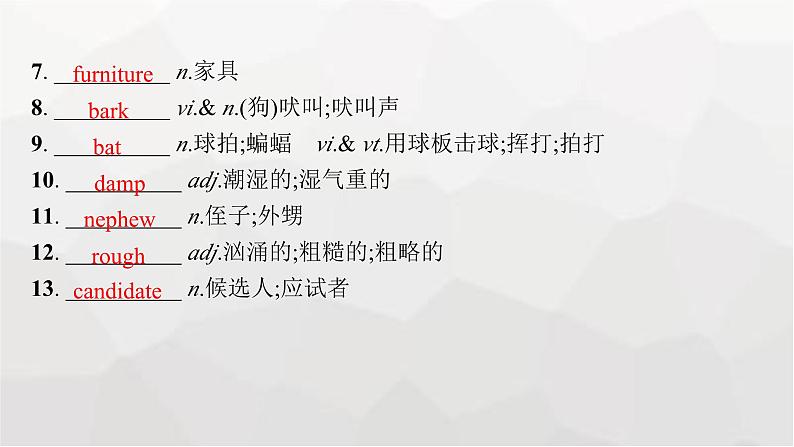 人教版高考英语一轮复习选择性必修3UNIT4 ADVERSITY AND COURAGE课件第5页