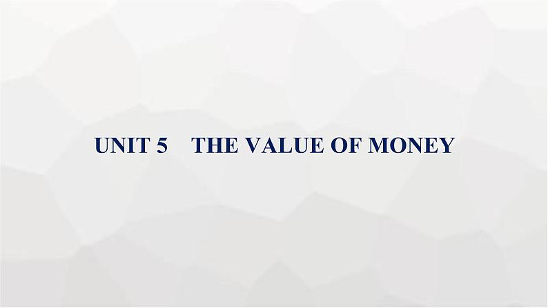 人教版高考英语一轮复习必修第3册UNIT5 THE VALUE OF MONEY组合练课件01