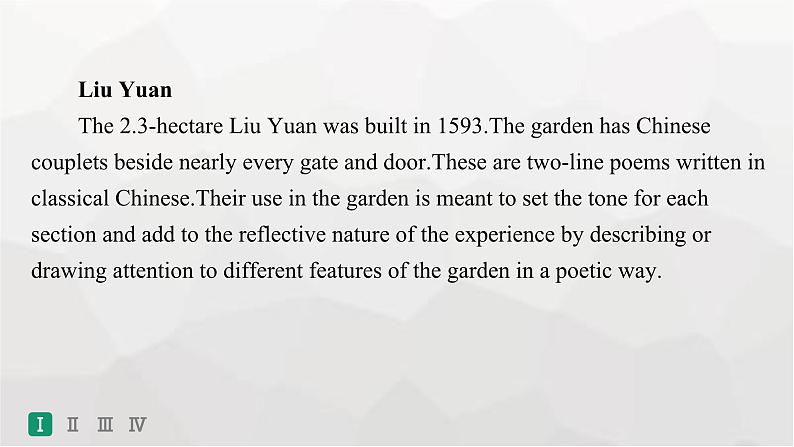 人教版高考英语一轮复习选择性必修第4册UNIT2 ICONIC ATTRACTIONS组合练课件第3页