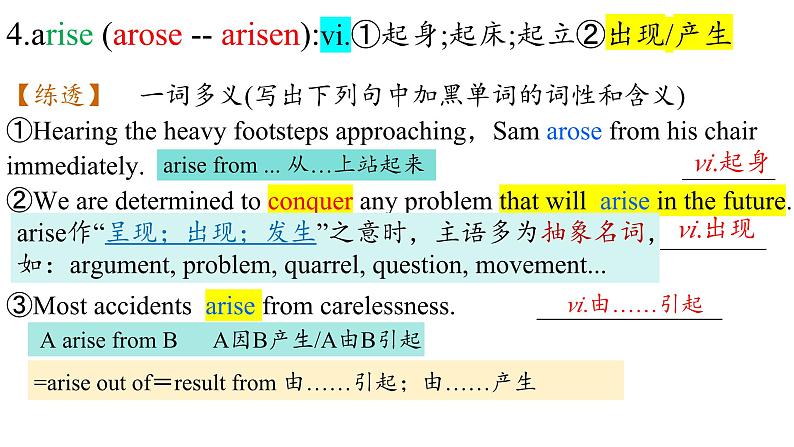 Unit 4 Words and Expressions 重点单词详解课件-2023-2024学年高中英语同步备课堂（人教版2019）（选择性必修第二册）第8页