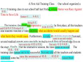 活動介紹類應用文課件-2023-2024學年高中英語同步備課堂（人教版2019）（選擇性必修第二冊）