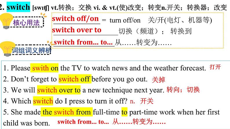 Unit 2 Words and Expressions 重点单词详解课件-2023-2024学年高中英语同步备课堂（人教版2019）（选择性必修第一册）第3页