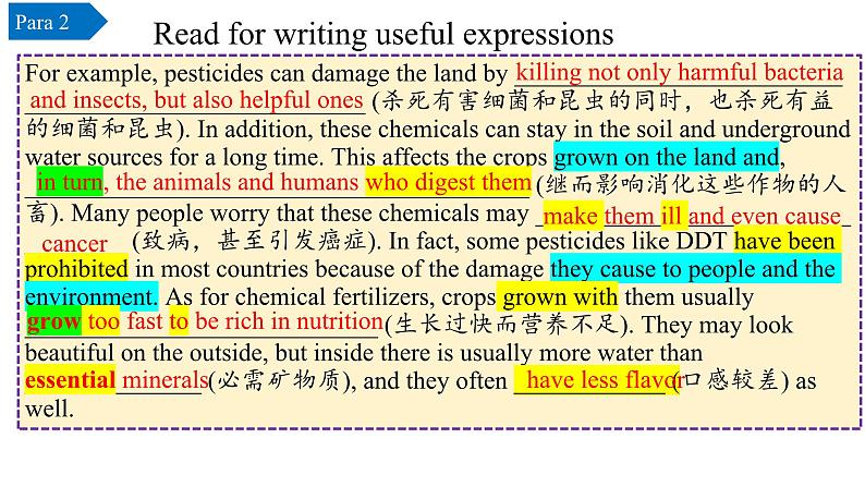 Unit 5 Reading for writing 写作课件-2023-2024学年高中英语同步备课堂（人教版2019）（选择性必修第一册）第7页