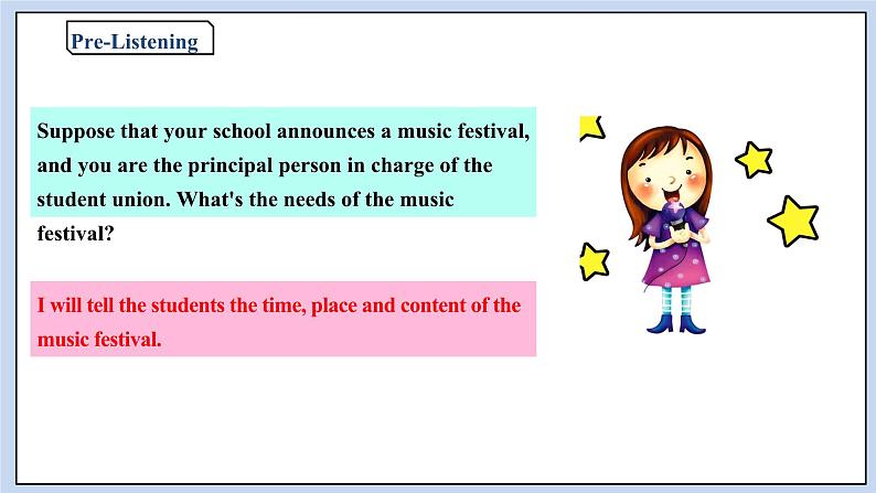 高中英语新人教必须二Unit5 Music Period 5 Listening and Talking& AYP& Project课件05