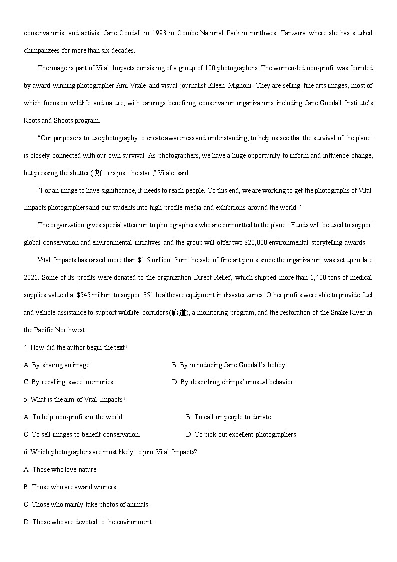 [英语]河南省商丘市商丘名校联考2022-2023学年高二下学期7月期末试题(解析版)第3页
