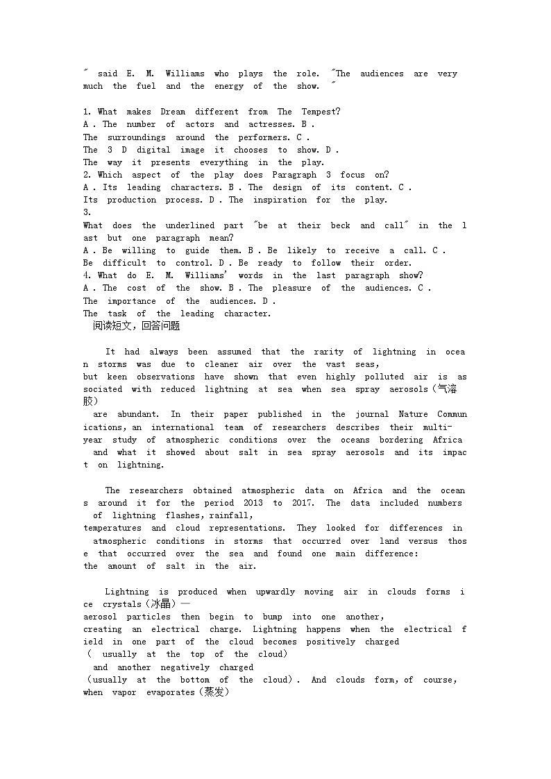 [英语][期末]河南开封各县市重点高中2023-2024学年高二下学期期末考试英语试题02