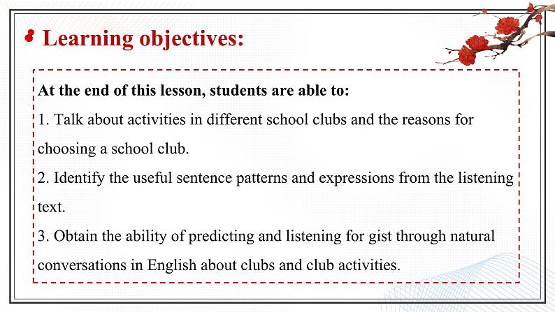 人教版2019高中英语必修一 Unit1 Listening and speaking 课件＋教案03