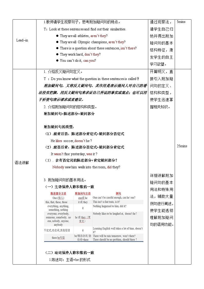 人教版2019高中英语必修一 Unit3 Discovering useful structures 课件＋教案02