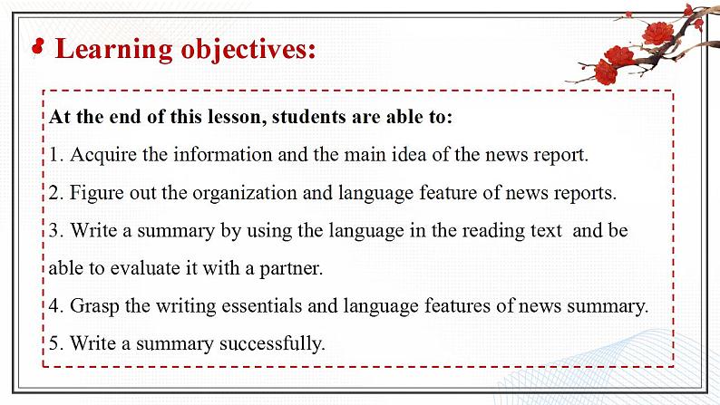 人教版2019高中英语必修一 Unit4 Reading for Writing 课件+教案03