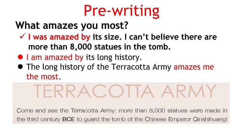 人教版高中英语2019必修一 第2单元 第5课时“阅读与写作”板块同步课件 Unit 2 Travelling Around Read for Writing07