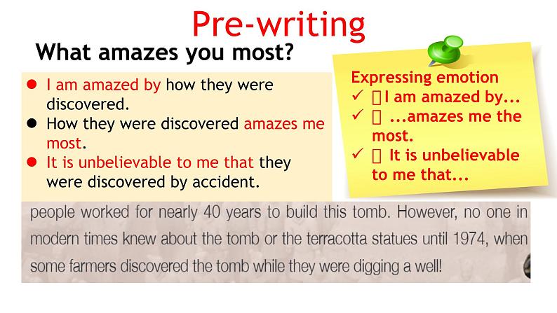 人教版高中英语2019必修一 第2单元 第5课时“阅读与写作”板块同步课件 Unit 2 Travelling Around Read for Writing08