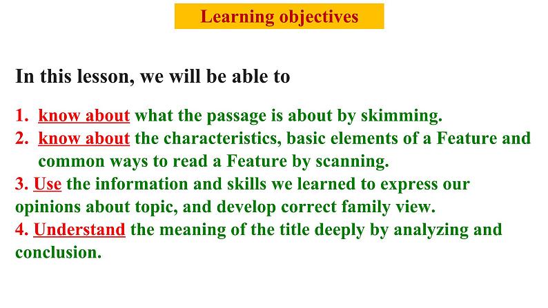 外研版（2019）高中英语必修一Unit3 05Developing ideas课件ppt第2页