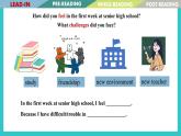 人教版 2024 高中英语 必修一 Unit 1 Teenager life 阅读Reading and Thinking 课件
