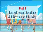 人教版 2024 高中英语 必修一 Unit 1 Teenager life 听说Listening and speaking 课件