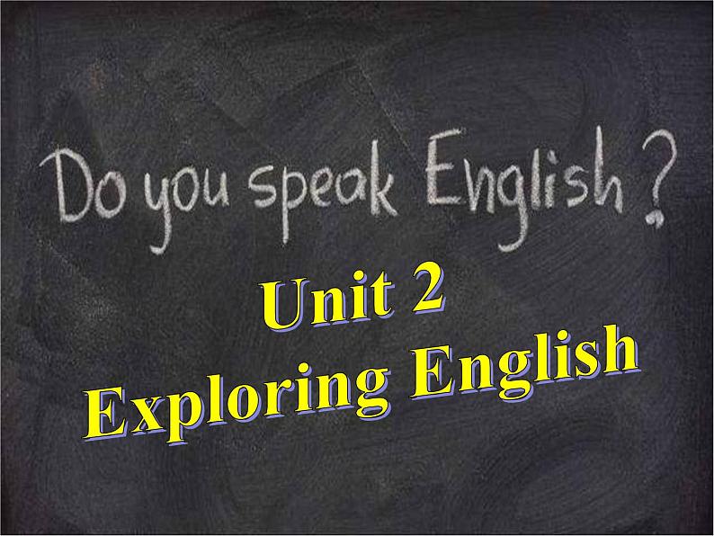 外研版（2019）高中英语必修一Unit2 Exploring English Listening & Speaking 课件02