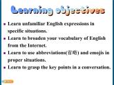 外研版（2019）高中英语必修一Unit2 Exploring English Listening & Speaking 课件
