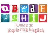 外研版（2019）高中英语必修一Unit2 Exploring English Presenting ideas and reflection 课件