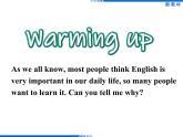 外研版（2019）高中英语必修一Unit2 Exploring English Starting out 课件