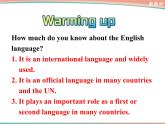 外研版（2019）高中英语必修一Unit2 Exploring English Understanding ideas 课件