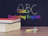 外研版（2019）高中英语必修一Unit2 Exploring English Writing 课件