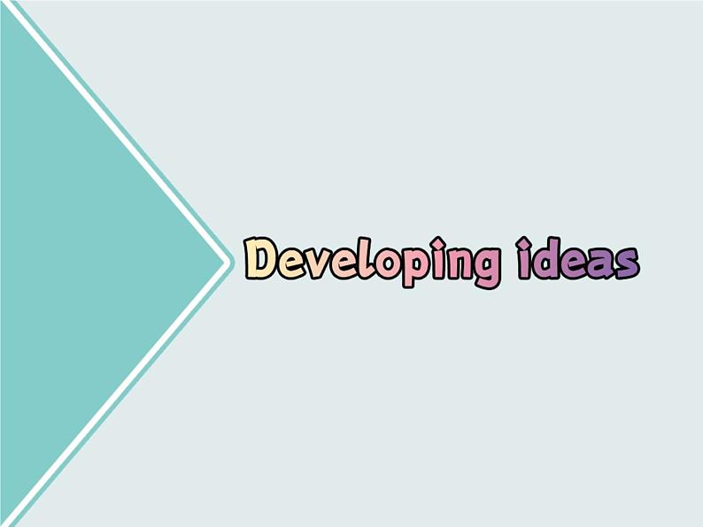 高中英语必修一Unit5 Into the wild Developing ideas 课件03