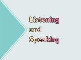 高中英语必修一Unit5 Into the wild Listening and Speaking 课件