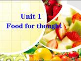 外研版（2019）高中英语必修二 Unit1 Food for thought Understanding ideas 课件