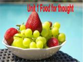 外研版（2019）高中英语必修二 Unit1 Food for thought Using language 课件