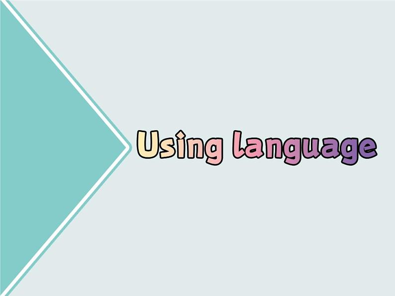 外研版（2019）高中英语必修二 Unit1 Food for thought Using language 课件03