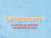 外研版（2019）高中英語必修二 Unit3 On the move Using language 課件
